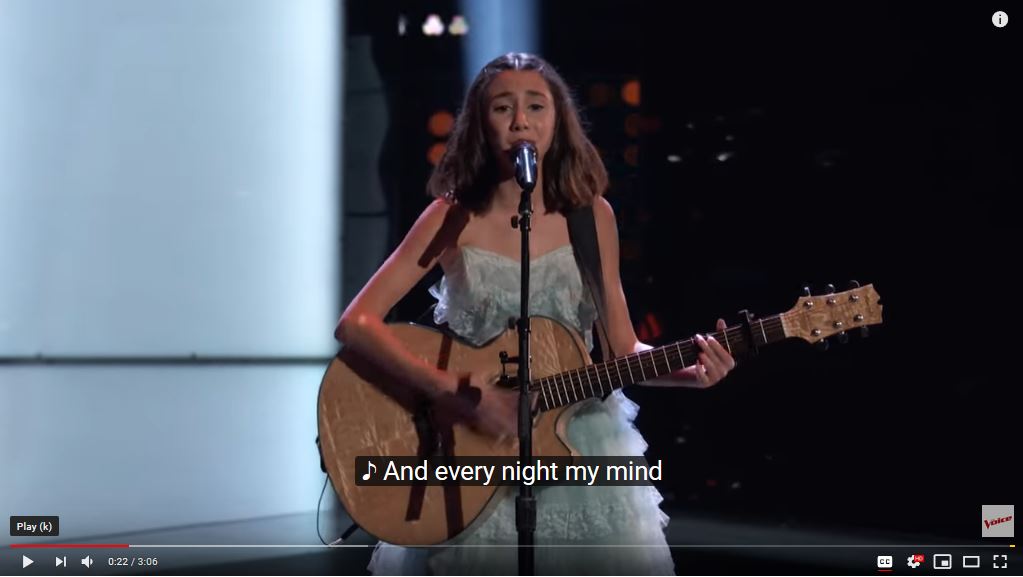 Congrats to 14 yr old Voice Academy alumn Mikaela Astel for making it to Kelly Clarkson’s team on The Voice!