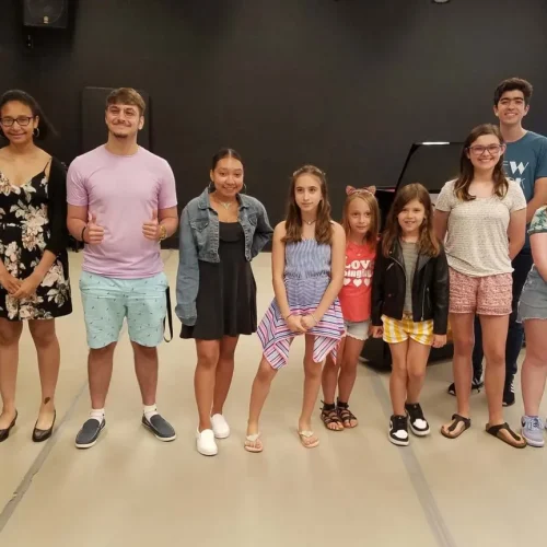 kids and teens in summer camp kids and teens in summer camp